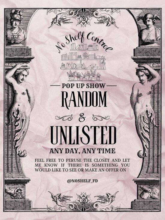 Hand Crafted Other - Random POP UP Show!
